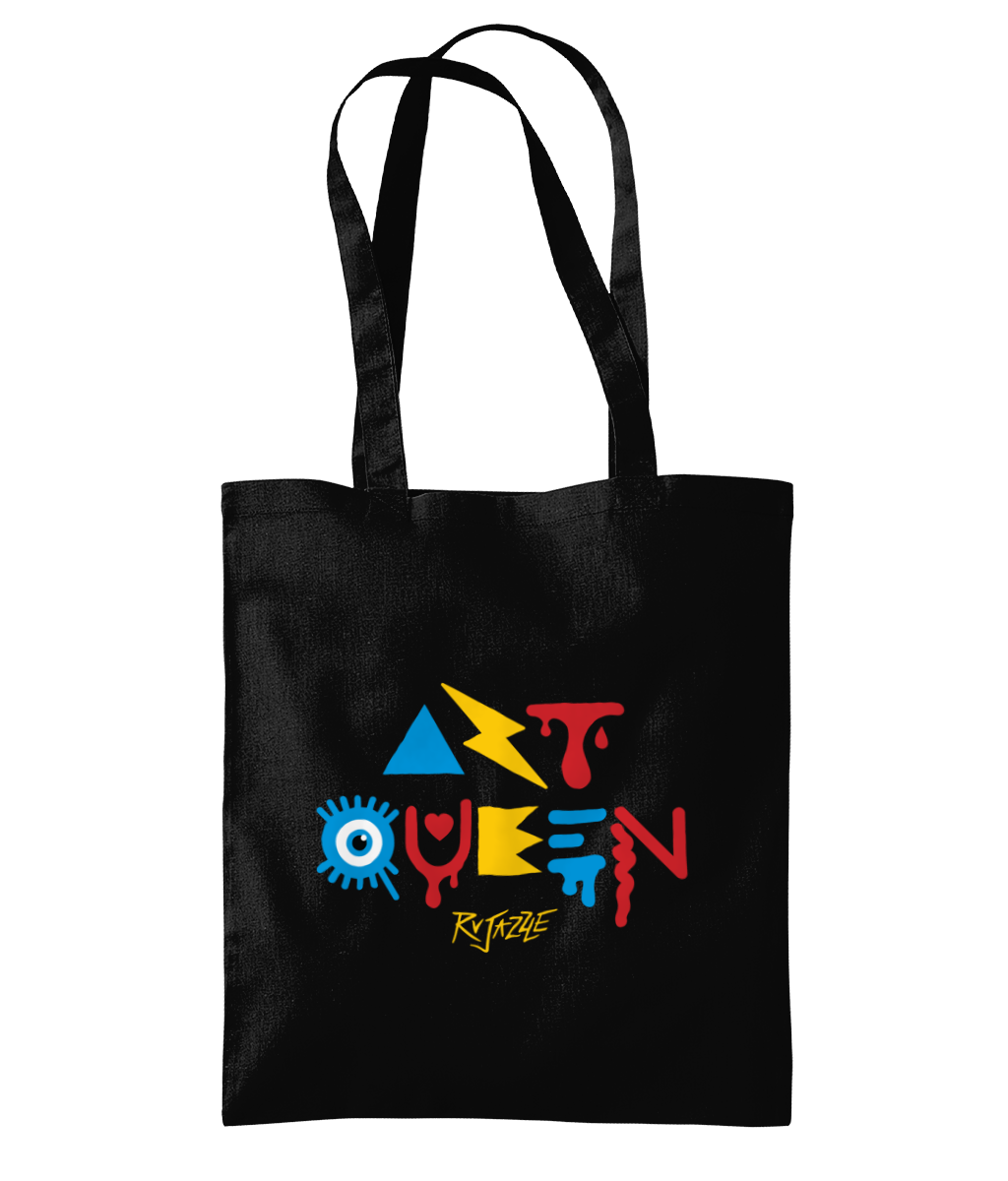 Rujazzle - Art Queen Tote Bag - SNATCHED