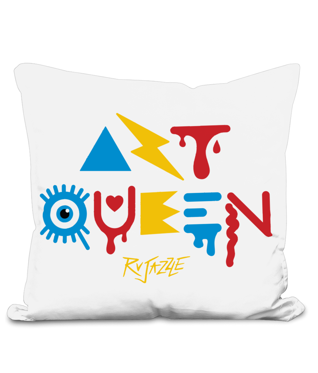 Rujazzle - Art Queen Cushion Cover - SNATCHED