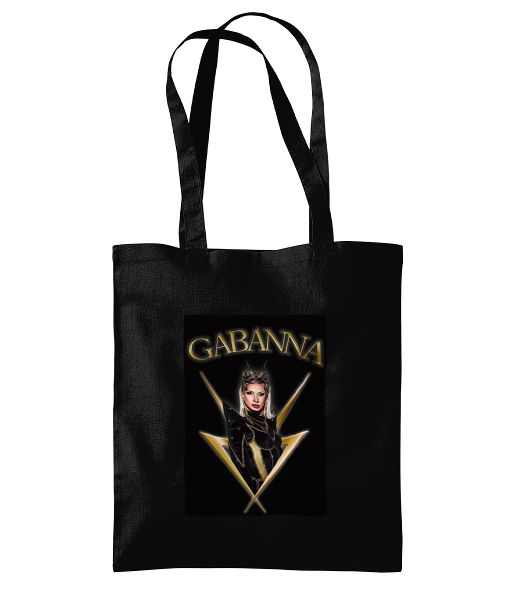 Gabanna - Black & Gold Tote Bag