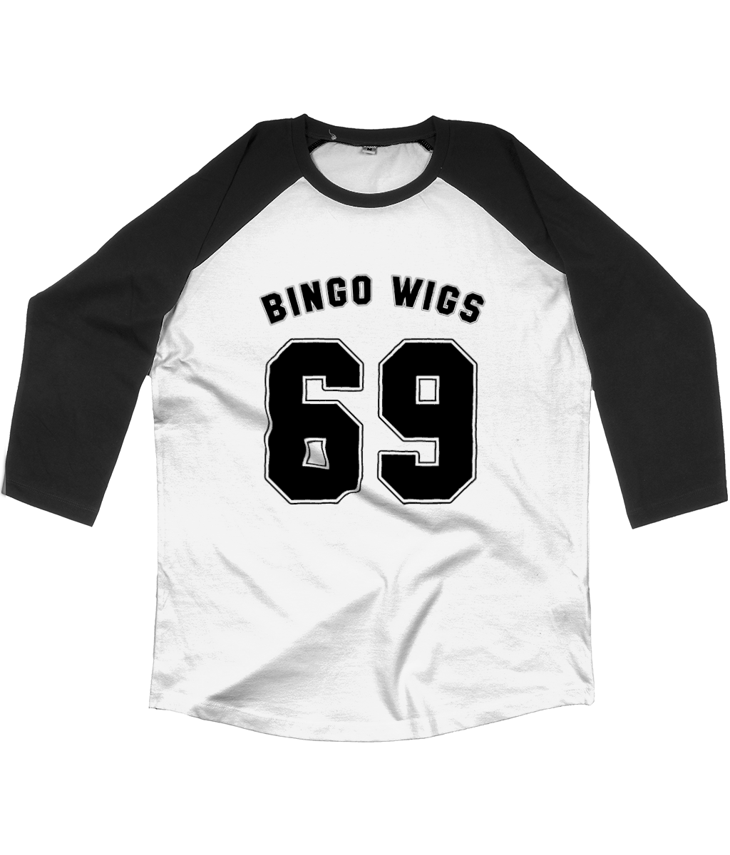 Bingo Wigs 69 Baseball Long Sleeve - SNATCHED MERCH
