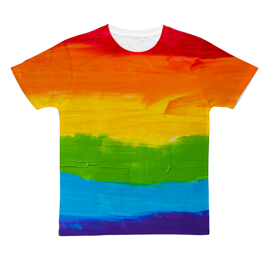LGBTQI+ Pride Flag Sublimation T-Shirt